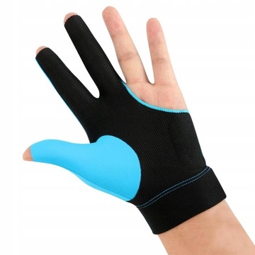 Бильярдная перчатка на левую руку.