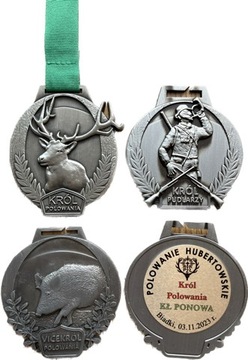 MEDAL MEDALE MYŚLISTWO TROFEUM KRÓL POLOWANIA