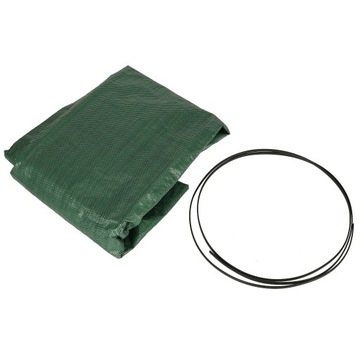 ПРОЧНАЯ САДОВАЯ КОРЗИНА ДЛЯ ЛИСТЬЕВ МЕШОК ДЛЯ ТРАВЫ 270Л XXL