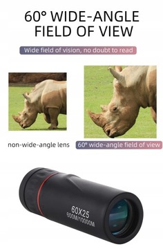 Полевые телескопы с оптическим зумом 100X25 Clear View