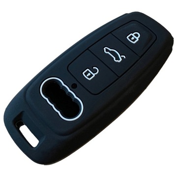ETUI OBUDOWA OSŁONA SILIKONOWA OZDOBNA NA KLUCZYK DO AUDI A4 A5 Q3 Q5