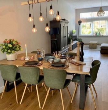 Stól LOFT Dąb Wotan