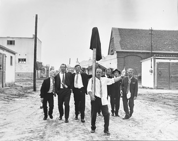 PGR MANIECZKI- ŚREM / BRODNICA ? duża fotografia fotos film SKOK 24X30