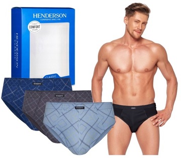 HENDERSON SLIPY MAJTKI MĘSKIE 1446-K568 BAWEŁNA XL
