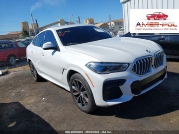 BMW X6 G06 2023 BMW X6 2023r, XDrive40I, 3.0L 3.0 Benzyna 335KM