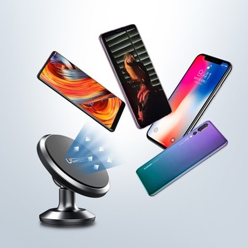 МАГНИТНЫЙ ДЕРЖАТЕЛЬ ДЛЯ ТЕЛЕФОНА UGREEN НА ПАНЕЛИ ПРИБОРНОЙ ПАНЕЛИ 360°