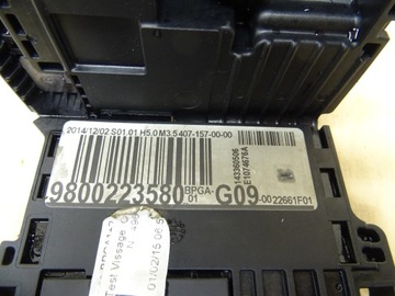 CITROEN C4 II DS4 1.6 B-HDI MODUL AKUMULÁTORU 9800223580