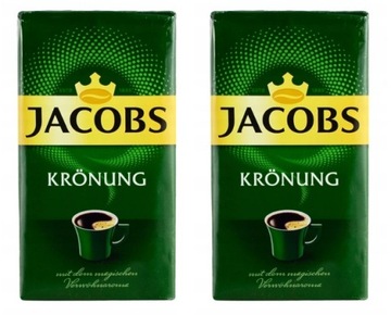 Kawa mielona JACOBS KRONUNG 500 g Import DE x 2