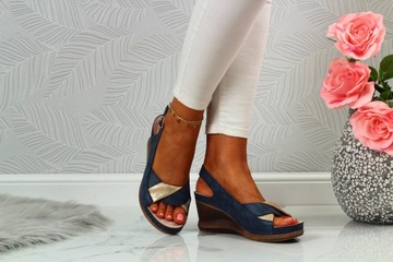 БОСОНОЖКИ НА ТЕЛЕЖКЕ ЖЕНСКИЕ, ИЗ ПОЛЬСКОЙ КОЖИ, УДОБНЫЕ, ЭЛЕГАНТНЫЕ.