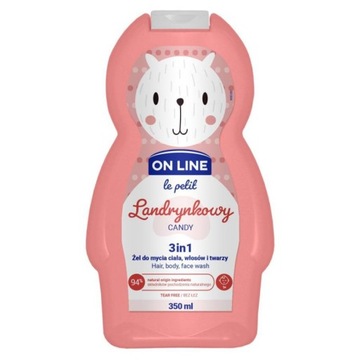 On Line Le Petit żel do mycia landrynkowy 350 ml