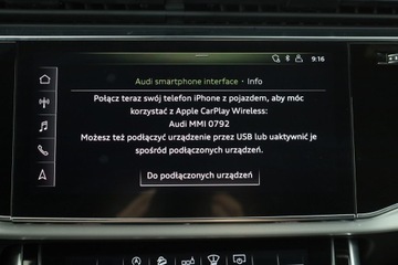 Audi Q8 SUV 3.0 55 TFSI 340KM 2019 Audi Q8 55 TFSI, Salon Polska, Serwis ASO, 4X4, zdjęcie 18