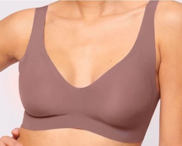 Бюстгальтер SLOGGI ZERO FEEL TOP Размер XS ПУРПУРНЫЙ НА ДЕНЬ СВЯТОГО ВАЛЕНТИНА