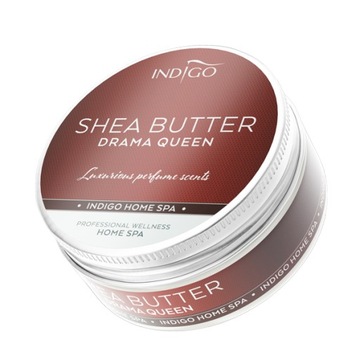 INDIGO DRAMA QUEEN SHEA BUTTER PERFUMOWANE MASŁO DO CIAŁA WŁOSÓW SKÓREK 70G