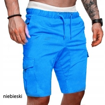 МОДНЫЕ МУЖСКИЕ СПОРТИВНЫЕ ШОРТЫ ШОРТЫ-КАРГО M-4XL
