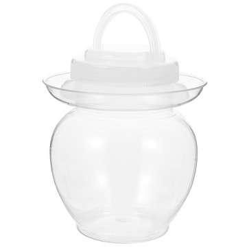 Onggi Kimchi Pot Przezroczysty plastikowy pojemnik