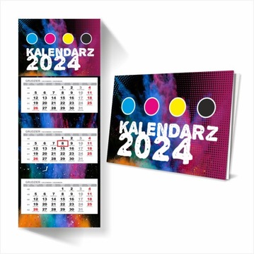 ТРОЙНОЙ КАЛЕНДАРЬ на 2024 год с ПРОЕКТОМ с ЛОГОТИПОМ 25