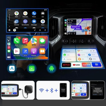 УНИВЕРСАЛЬНЫЙ АДАПТЕР CARLINK CARPLAY ANDROID AI BOX AUTO Android box Mini