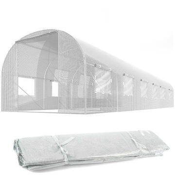 FOLIA NA TUNEL OGRODOWY 3x6m ZAMIENNA UV-4 18m2
