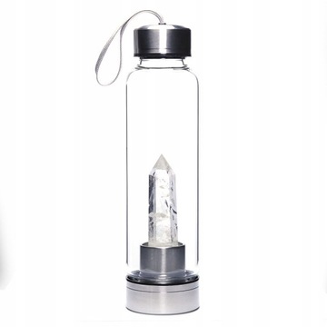 Бутылка фильтра для воды из натурального хрустального стекла