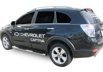 Chevrolet Captiva 2006-18 обшивка боковых подножек