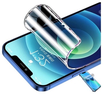 Folia Ochronna Hydrożelowa Do SAMSUNG S21 FE MOCNAHybrydowa Kauczukowa MOC