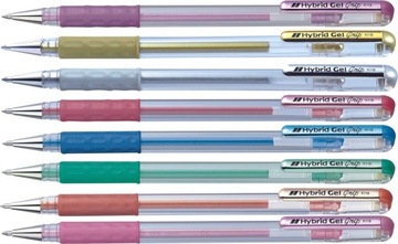 Długopis Pentel Gel Hybrid 0.8mm, złoty