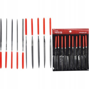 НАБОР НАПИЛЬНИКОВ YATO 10 ДЕТАЛЕЙ 5X180X85MM