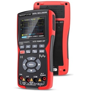 Мультиметр с осциллографом осциллограф 3в1 ZOYI ZT-703S 3,5'' 50Mhz