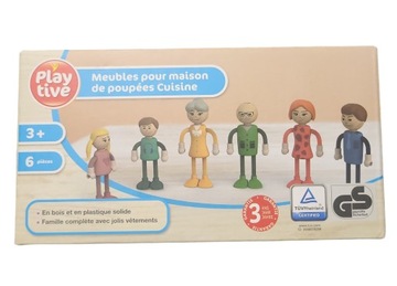 ZESTAW MINIATUROWYCH LALEK DLA DZIECI PLAYTIVE