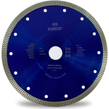 TARCZA DIAMENTOWA DO CIĘCIA GRESU PŁYTEK 200/25,4