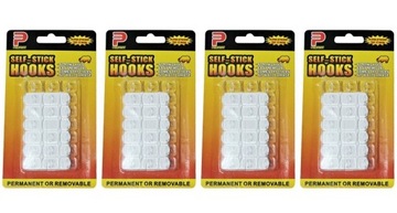 PERFECT PRZEZROCZYSTE HACZYKI WIESZANIA OZDÓB 80S