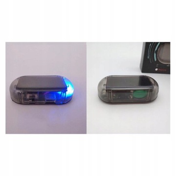 Автомобильная сигнализация-пустышка USB-светодиодная сигнализация на солнечной батарее V2