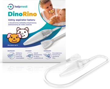 HelpMedi DinoRino ОРАЛЬНЫЙ АСПИРАТОР от насморка
