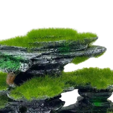 Каменное украшение для аквариума. Оформление аквариума для рокария.