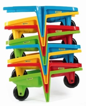 Гигантская синяя тачка