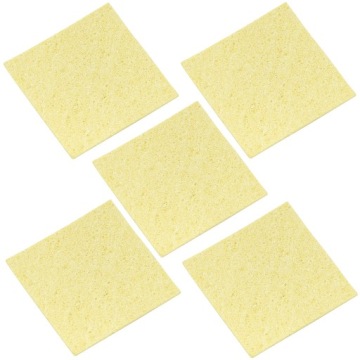 5x GĄBKA DO CZYSZCZENIA GROTÓW LUTOWNICY 50X35MM ZESTAW