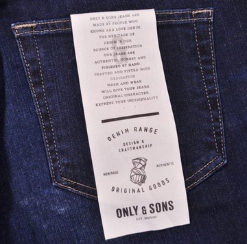 ONLY&SONS spodnie BLUE jeans WEAVE _ W32 L34