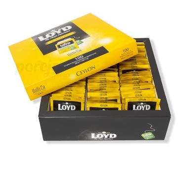 Herbata LOYD Ceylon w saszetkach 2g x 100 szt