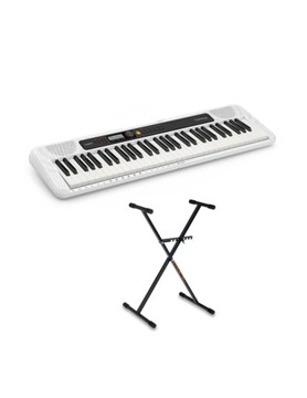 CASIO CT-S200 WE CASIOTONE KEYBOARD DO NAUKI + STATYW X - SKLEP WARSZAWA