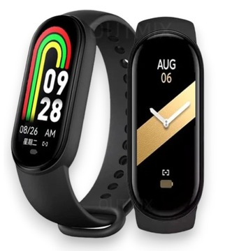SMARTWATCH SMARTBAND ZEGAREK OPASKA SPORTOWA M8 APLIKACJE PL KROKOMIERZ ITP