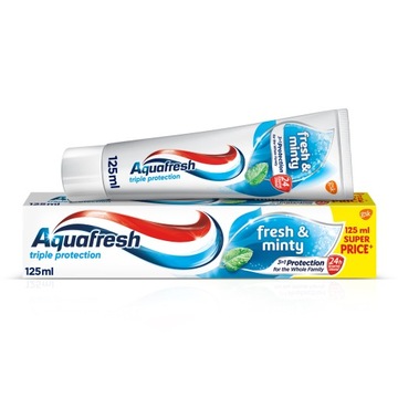 Зубная паста Aquafresh Triple Protection Fresh And Minty Toothpaste 125мл