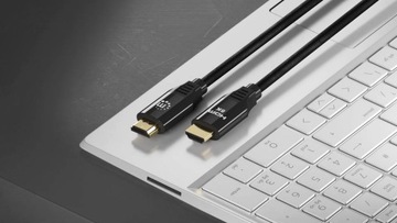 Сверхскоростной кабель Manhattan HDMI 2.1 с Ethernet, 1 м, 8K*60 Гц, в оплетке