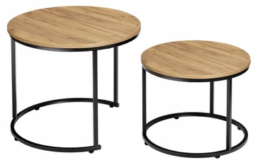 НАБОР ЖУРНАЛЬНЫХ СТОЛИКОВ 2 в 1 КРУГЛЫЕ РАСШИРЯЕМЫЕ ЖУРНАЛЬНЫЕ СТОЛЫ СКАМЬЯ СТОЛИК