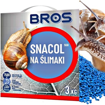 Bros SNACOL 5 ГБ ЯД УЛИТКИ 3 кг СИЛЬНЫЙ