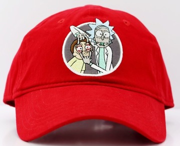 Czapka z daszkiem męska Rick and Morty Haft rozmiar 55-60 regulowana