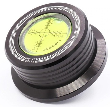 VIBORG LP528B ВИНИЛОВЫЙ ЗАЖИМ С УРОВНЕМ, ЧЕРНЫЙ