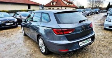 Seat Leon III ST Facelifting 1.4 EcoTSI 150KM 2018 Seat Leon BENZYNA AUTOMAT KAMERA skora alcantara 2x pdc serwis aso, zdjęcie 15