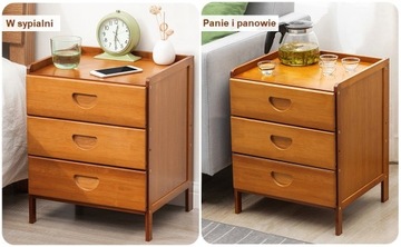 Тумбочка Uptyia с 3 ящиками