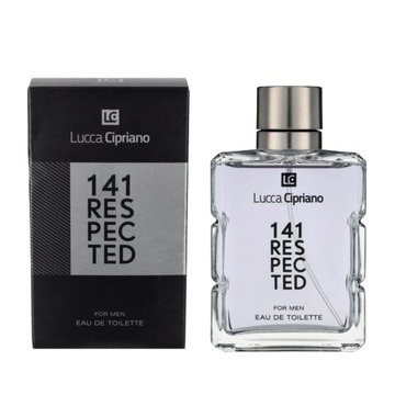 WODA TOALETOWA LUCCA CIPRIANO 141 RESPECTED 100 ML MEN MĘSKA