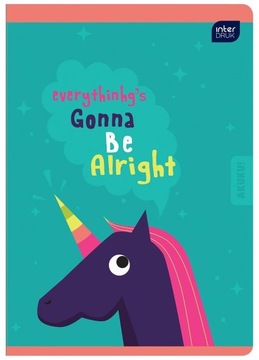 БЛОКНОТ А5, 16 ЛИСТОВ, ГЛАДКИЙ СМЕШАННЫЙ УЗОР, ИНТЕРПЕЧАТАННЫЙ